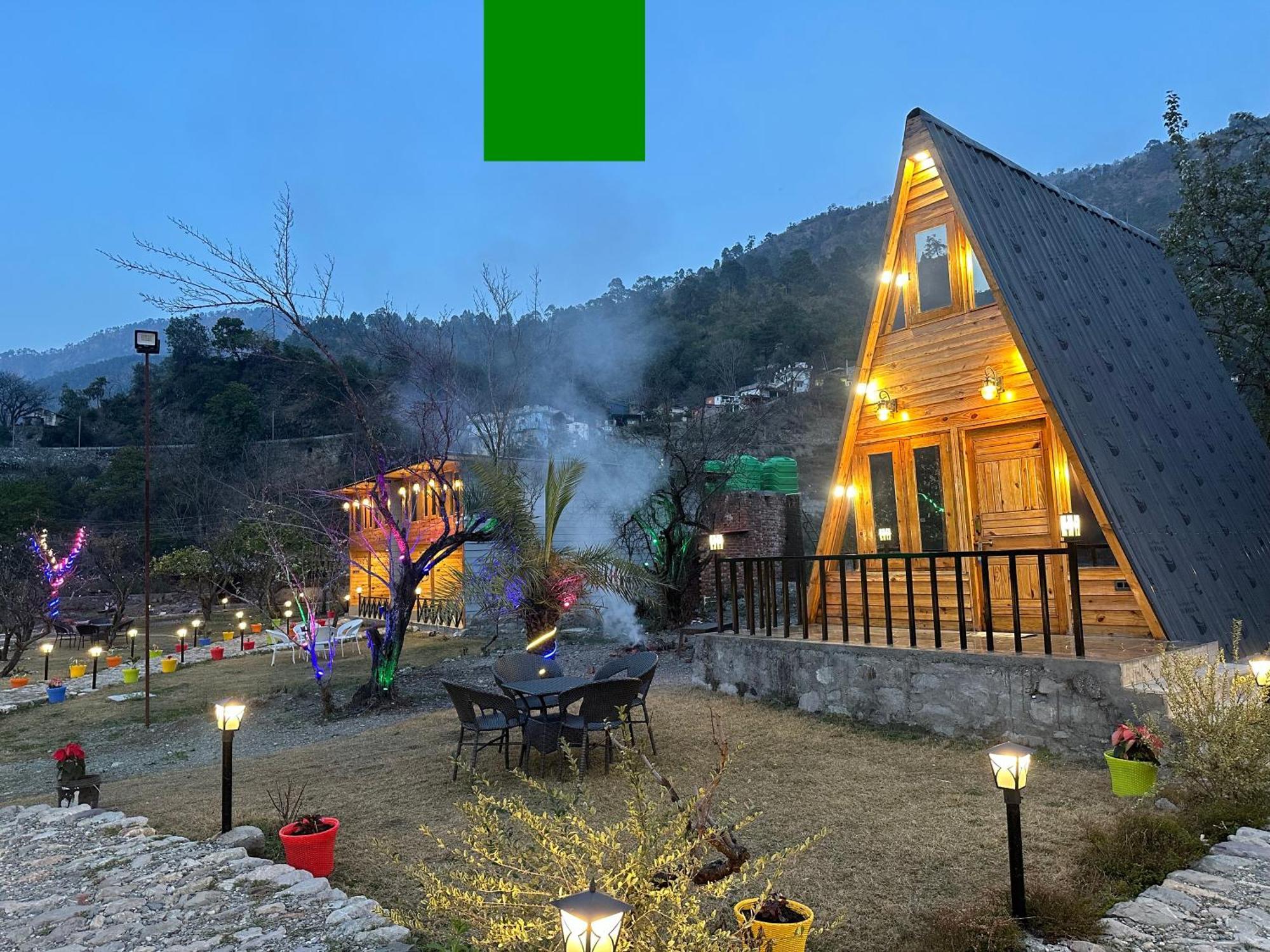 Cabana Riverside Resort - Kainchi Dham Nainital Zewnętrze zdjęcie